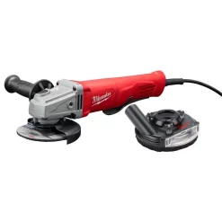 New 💯 Grinders Milwaukee 4-1/2 In. Small Angle Grinder With Shroud Paddle With Lock-On ⌛