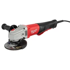 Discount 👍 Grinders Milwaukee 11 Amp Corded 4-1/2 In. Or 5 In. Braking Small Angle Grinder Paddle With No-Lock 👍