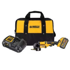 Coupon 💯 Grinders DEWALT FLEXVOLT 60-Volt MAX Cordless Brushless 4-1/2 In. – 6 In. Small Angle Grinder & (1) FLEXVOLT 9.0Ah Battery 👏