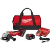 Best reviews of ⭐ Grinders Milwaukee M18 18-Volt Lithium-Ion Cordless 4-1/2 In. Cut-Off Grinder Kit With (2) 3.0Ah Batteries, Charger, Tool Bag 👏