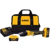 Cheapest 👏 Grinders DEWALT 20-Volt MAX XR Cordless Brushless 5 In. Flathead Paddle Switch Small Angle Grinder With (2) 20-Volt 6.0Ah Batteries ⭐
