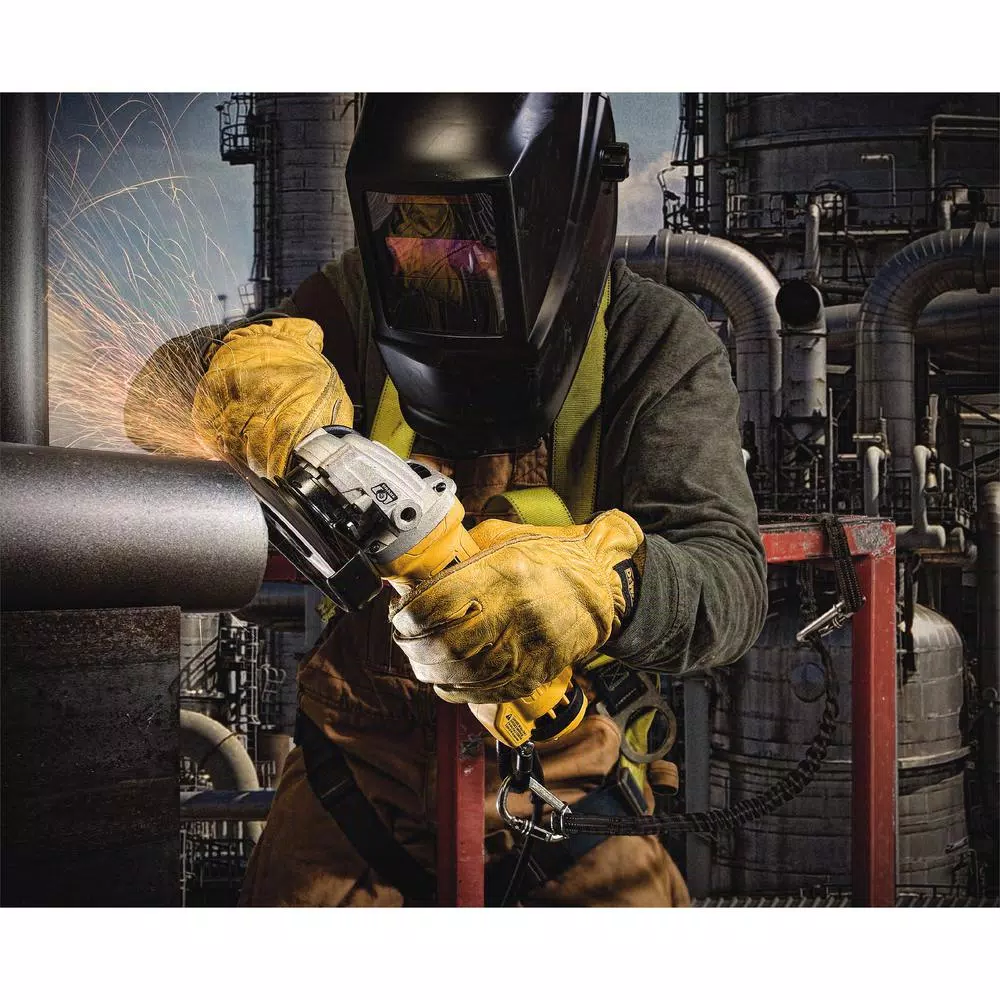 Best deal β Grinders DEWALT 11 Amp Corded 4.5 In. Small Angle Paddle Switch Angle Grinder With Brake And No-Lock On π - Image 5