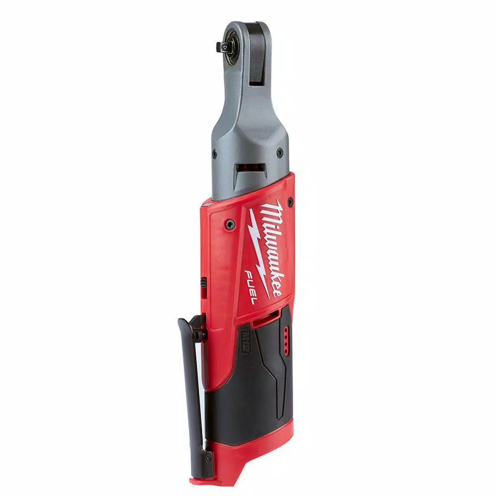 Best Sale ๐ Cordless Ratchets Milwaukee M12 FUEL 12-Volt Lithium-Ion Brushless Cordless 1/4 In. Ratchet And 1/2 In. Ratchet With Two 3.0 Ah Batteries ๐ - Image 4
