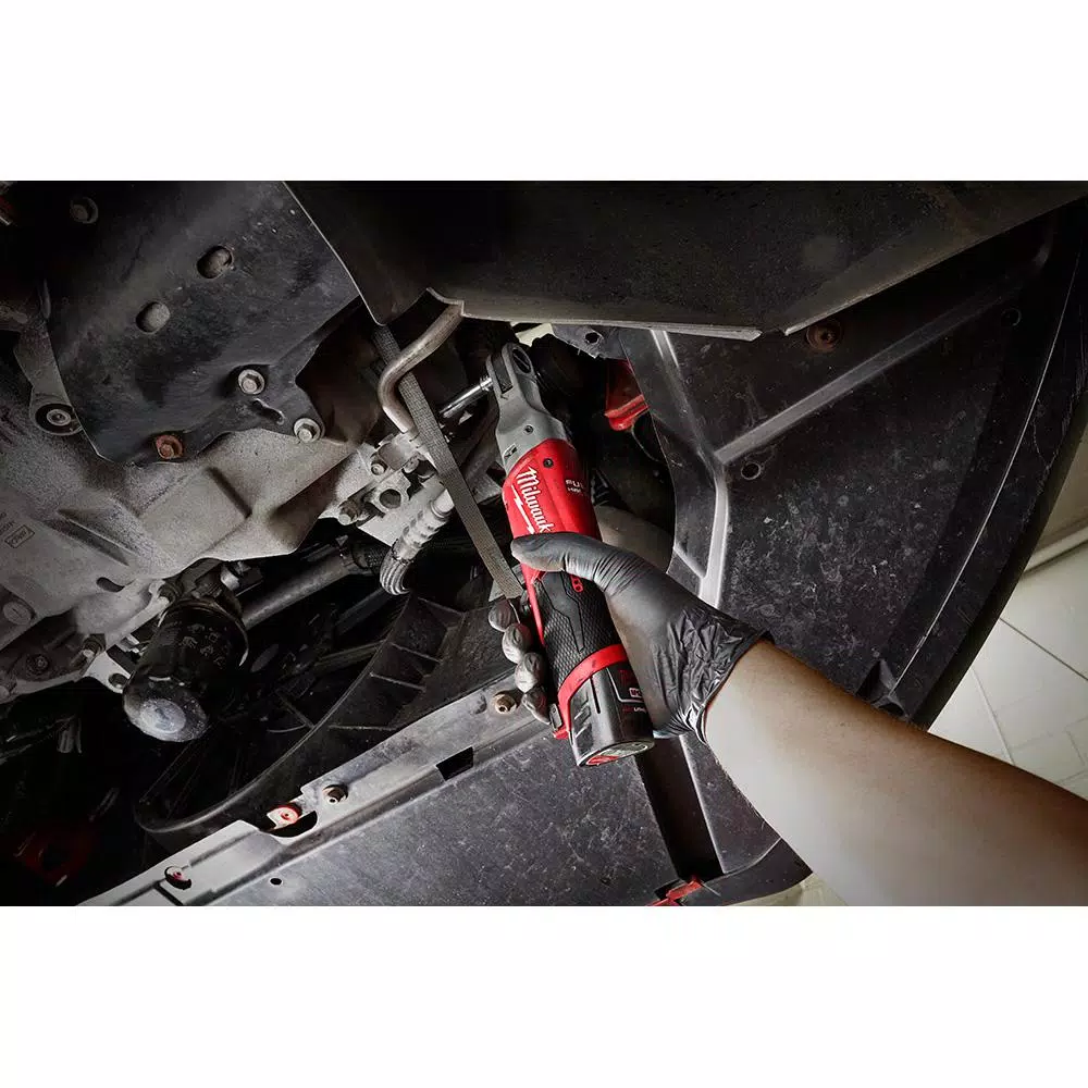 Best Sale ๐ Cordless Ratchets Milwaukee M12 FUEL 12-Volt Lithium-Ion Brushless Cordless 1/4 In. Ratchet And 1/2 In. Ratchet With Two 3.0 Ah Batteries ๐ - Image 6