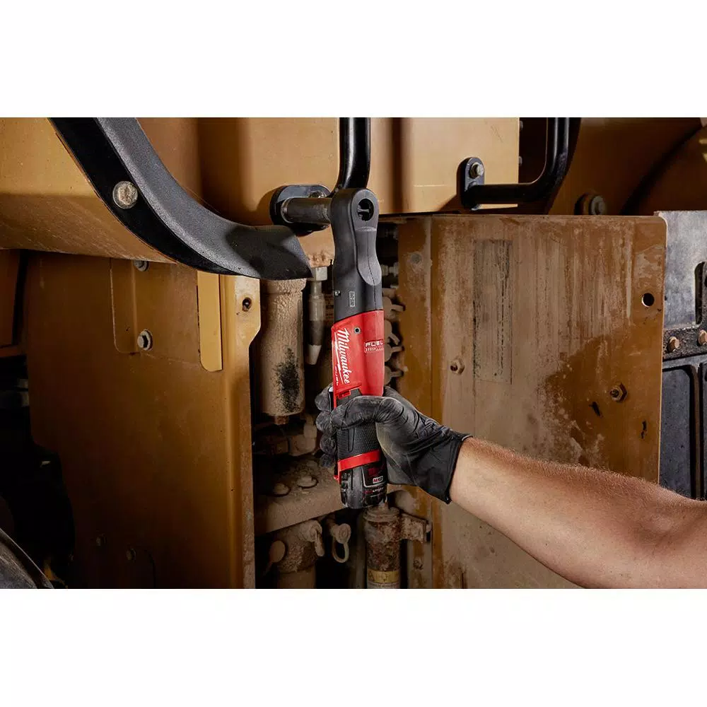 Best Sale ๐ Cordless Ratchets Milwaukee M12 FUEL 12-Volt Lithium-Ion Brushless Cordless 1/4 In. Ratchet And 1/2 In. Ratchet With Two 3.0 Ah Batteries ๐ - Image 9