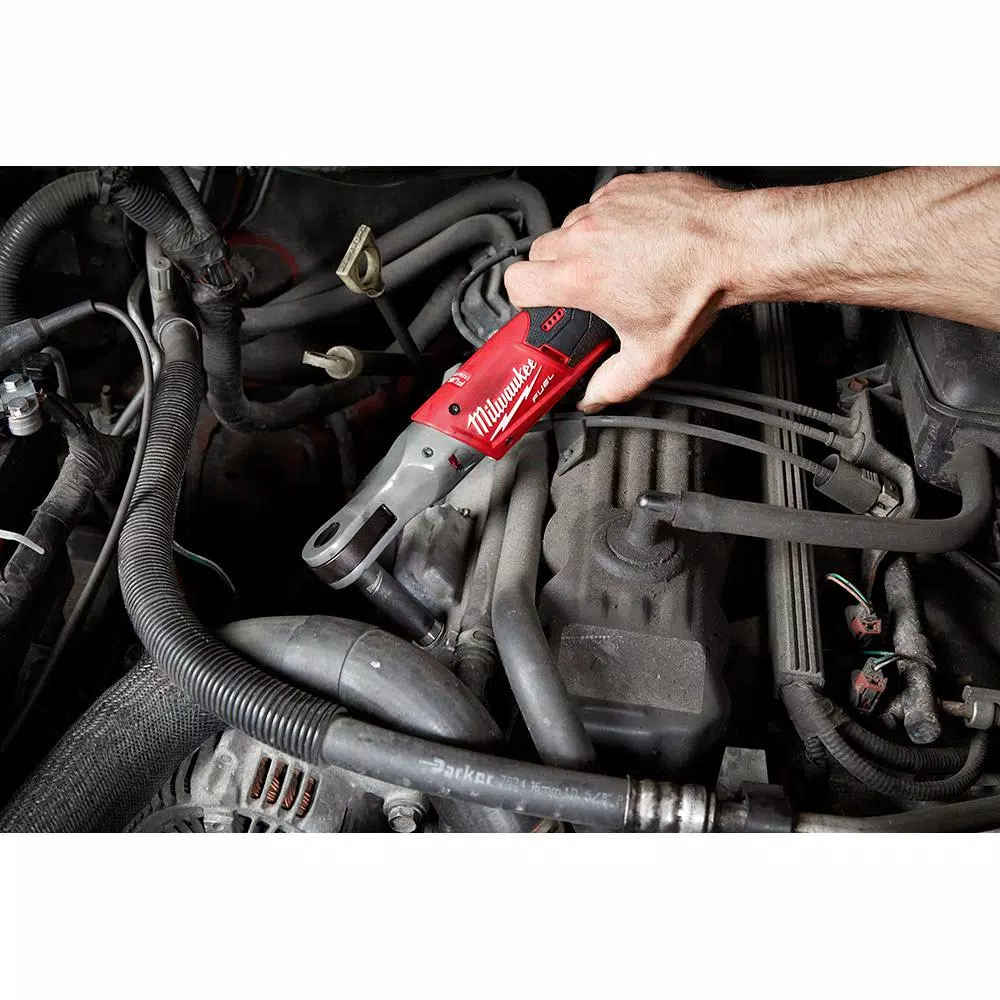 Best Sale ๐ Cordless Ratchets Milwaukee M12 FUEL 12-Volt Lithium-Ion Brushless Cordless 1/4 In. Ratchet And 1/2 In. Ratchet With Two 3.0 Ah Batteries ๐ - Image 10