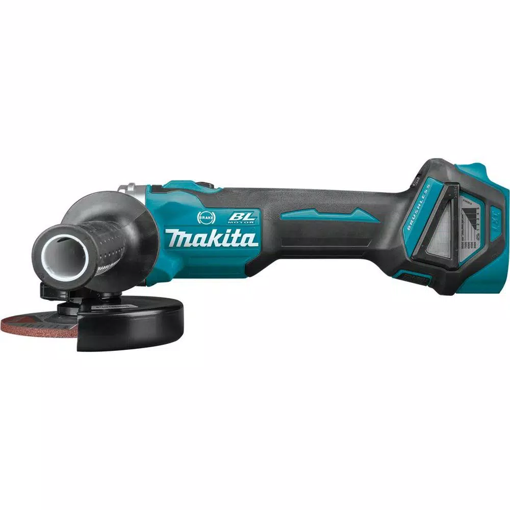 Deals 💯 Grinders Makita 18-Volt LXT Brushless 4-1/2 In. / 5 In. Cordless Cut-Off/Angle Grinder With Electric Brake (Tool Only) 🎉 - Image 9