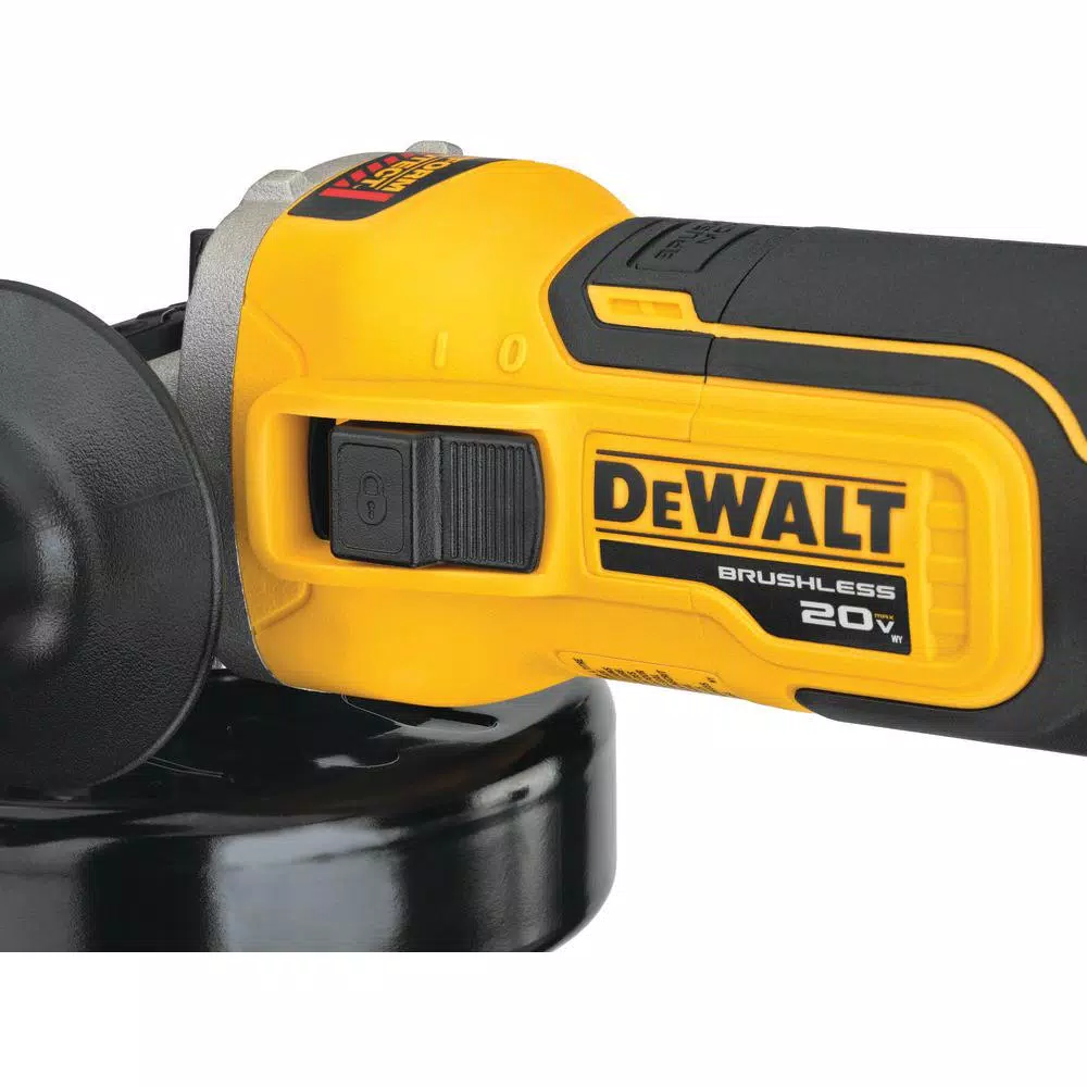 Wholesale โญ Grinders DEWALT 20-Volt MAX XR Cordless Brushless 4-1/2 In. Slide Switch Small Angle Grinder With Kickback Brake (Tool-Only) โญ - Image 4