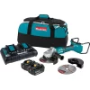 Coupon 🎁 Grinders Makita 18-Volt 5.0Ah X2 LXT Lithium-Ion (36-Volt) Brushless Angle Grinder Kit 💯