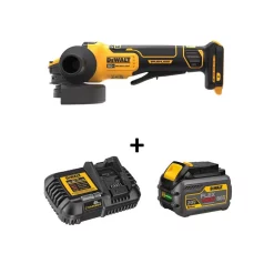 Promo 🛒 Grinders DEWALT 20-Volt MAX Cordless Brushless 4-1/2 – 5 In. Angle Grinder With FLEXVOLT ADVANTAGE And (1) FLEXVOLT 6.0Ah Battery Kit 🥰