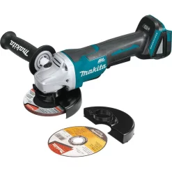Brand new 🛒 Grinders Makita 18-Volt LXT Lithium-Ion Brushless Cordless 4-1/2 In./5 In. Paddle Switch Cut-Off/Angle Grinder (Tool-Only) 🧨