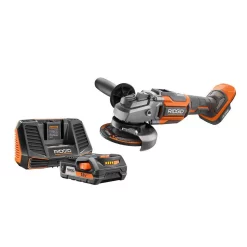 Wholesale 🎁 Grinders RIDGID 18-Volt OCTANE 4-1/2 In. Angle Grinder With 18-Volt Lithium-Ion 2.0 Ah Battery And Charger Kit 👏
