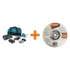 Buy 👍 Grinders Makita 18V X2 LXT (36V) Brushless 7 In. Paddle Switch Cut-Off/Angle Grinder Kit 5.0Ah With Bonus Hubbed Grinding Wheel, 10/pk 👍