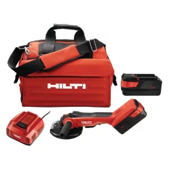 Cheapest 🌟 Grinders Hilti 36-Volt Lithium-Ion Brushless Cordless 6 In. AG 600 Angle Grinder Tool Kit With Kwik Lock 😍