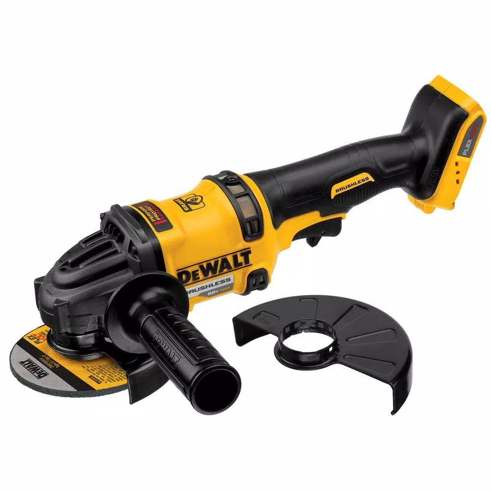 Best deal ๐ Grinders DEWALT FLEXVOLT 60-Volt MAX Cordless Brushless 4-1/2 In. Angle Grinder With Kickback Brake & (1) FLEXVOLT 6.0Ah Battery ๐ - Image 2