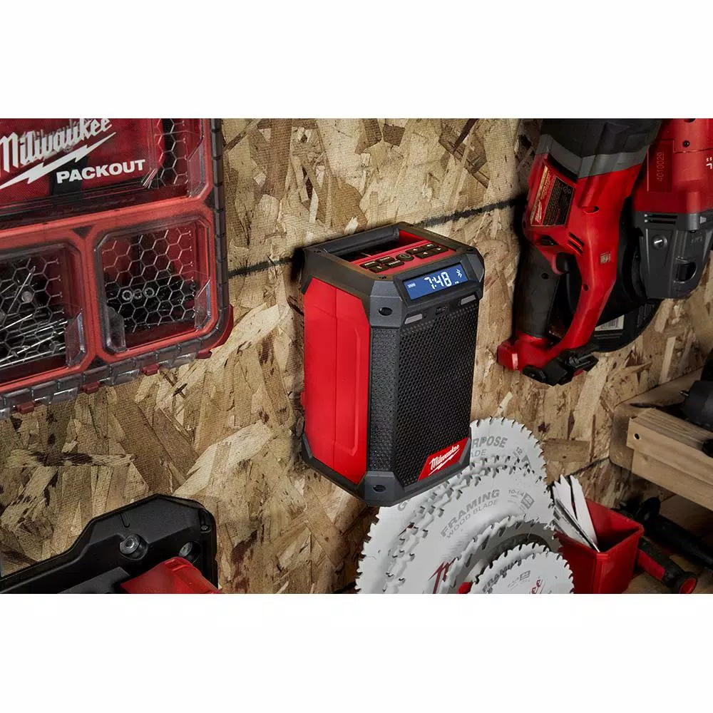 Discount ✔️ Milwaukee M12 12-Volt Lithium-Ion Cordless Bluetooth/AM/FM Jobsite Radio With Charger With M12 2.0Ah Battery 🤩 - Image 10