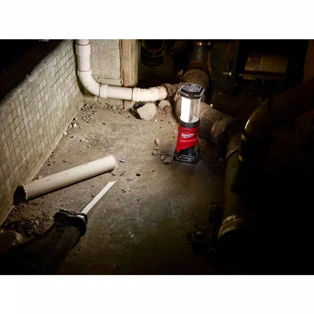 Best Sale ๐งจ Jobsite Milwaukee M12 12-Volt Lithium-Ion Cordless 400 Lumens LED Lantern/Flood Light With M12 Compact Vacuum And 3.0 Ah Battery ๐ - Image 12