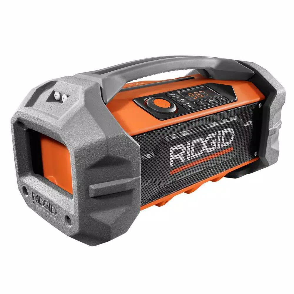 Coupon 🎁 RIDGID 18-Volt Hybrid Jobsite Radio With 18-Volt Lithium-Ion 2.0 Ah Battery And Charger Kit ✨ - Image 4