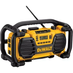 New 👍 Jobsite DEWALT 7.2-Volt-18-Volt Heavy-Duty Worksite Radio Charger 🧨