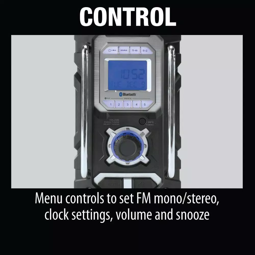 Coupon 🛒 Jobsite Makita 18-Volt LXT Lithium-Ion Cordless Bluetooth Job Site Radio (Tool Only) ✔️ - Image 10