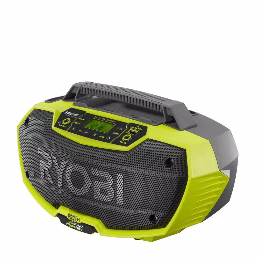 Brand new ๐ Jobsite RYOBI 18-Volt ONE+ Lithium-Ion Cordless Hybrid Stereo With Bluetooth Wireless Technology And Hybrid Portable Fan (Tools Only) โ - Image 3