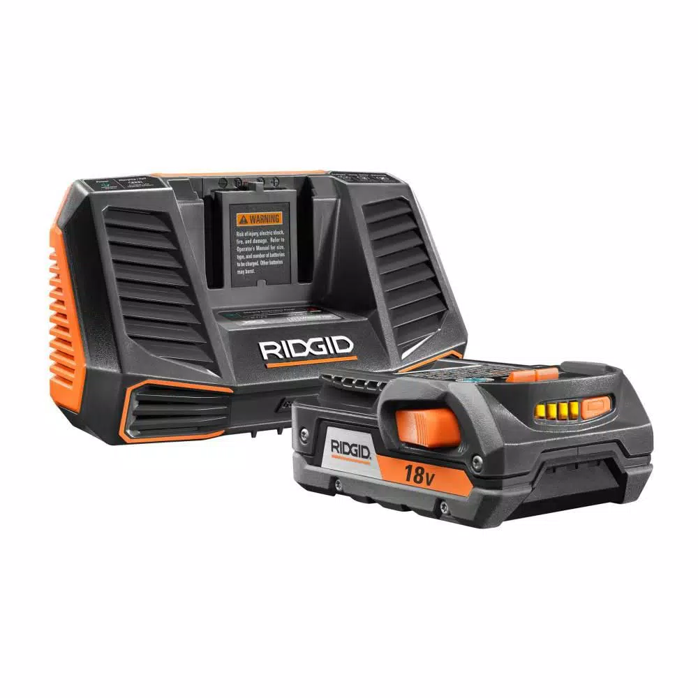 Coupon 🥰 Jobsite RIDGID 18-Volt Hybrid Folding Panel Light With 18-Volt Lithium-Ion 2.0 Ah Battery And Charger Kit ✨ - Image 8