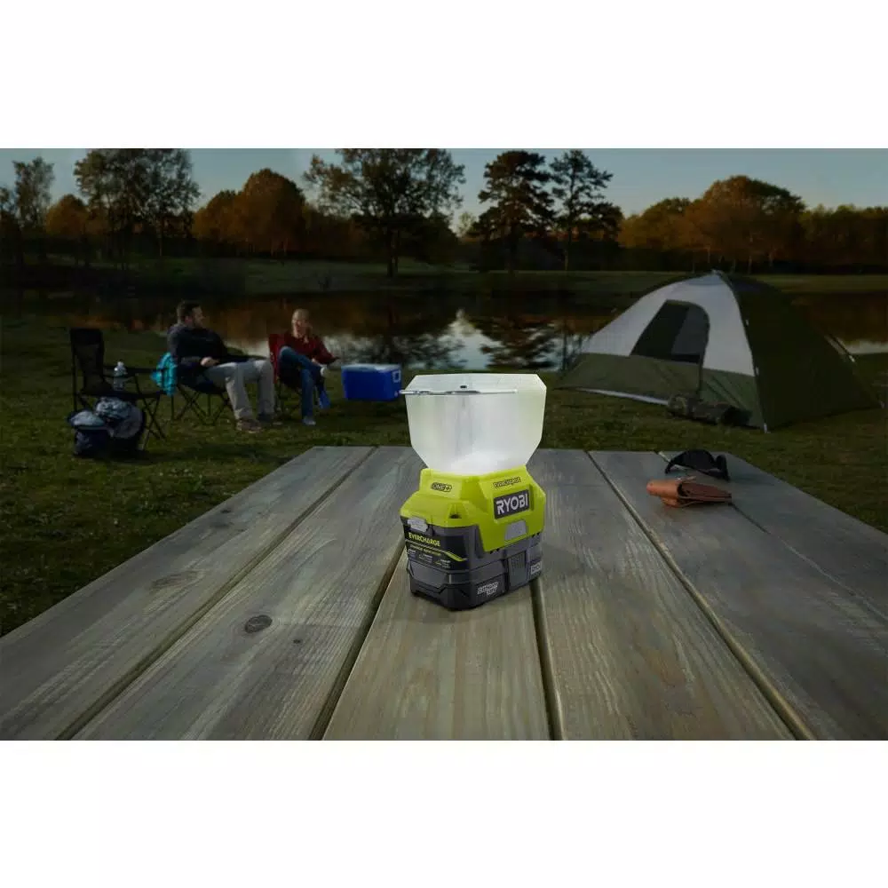 Wholesale ๐ Jobsite RYOBI 18-Volt ONE+ Cordless EVERCHARGE LED Area Light And Wall Mount Adaptor Charger With 2.0 Ah Battery And Charger Kit ๐ - Image 12