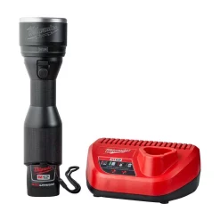 Best Sale 🎁 Jobsite Milwaukee M12 12-Volt Lithium-Ion Cordless LED High Performance Flashlight Kit With (1) 1.5Ah Battery & Charger 👍