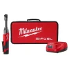 Promo 🛒 Cordless Ratchets Milwaukee M12 FUEL 12-Volt Lithium-Ion Brushless Cordless 1/4 In. Extended Reach Ratchet Kit With One 2.0 Ah Batteries 😍