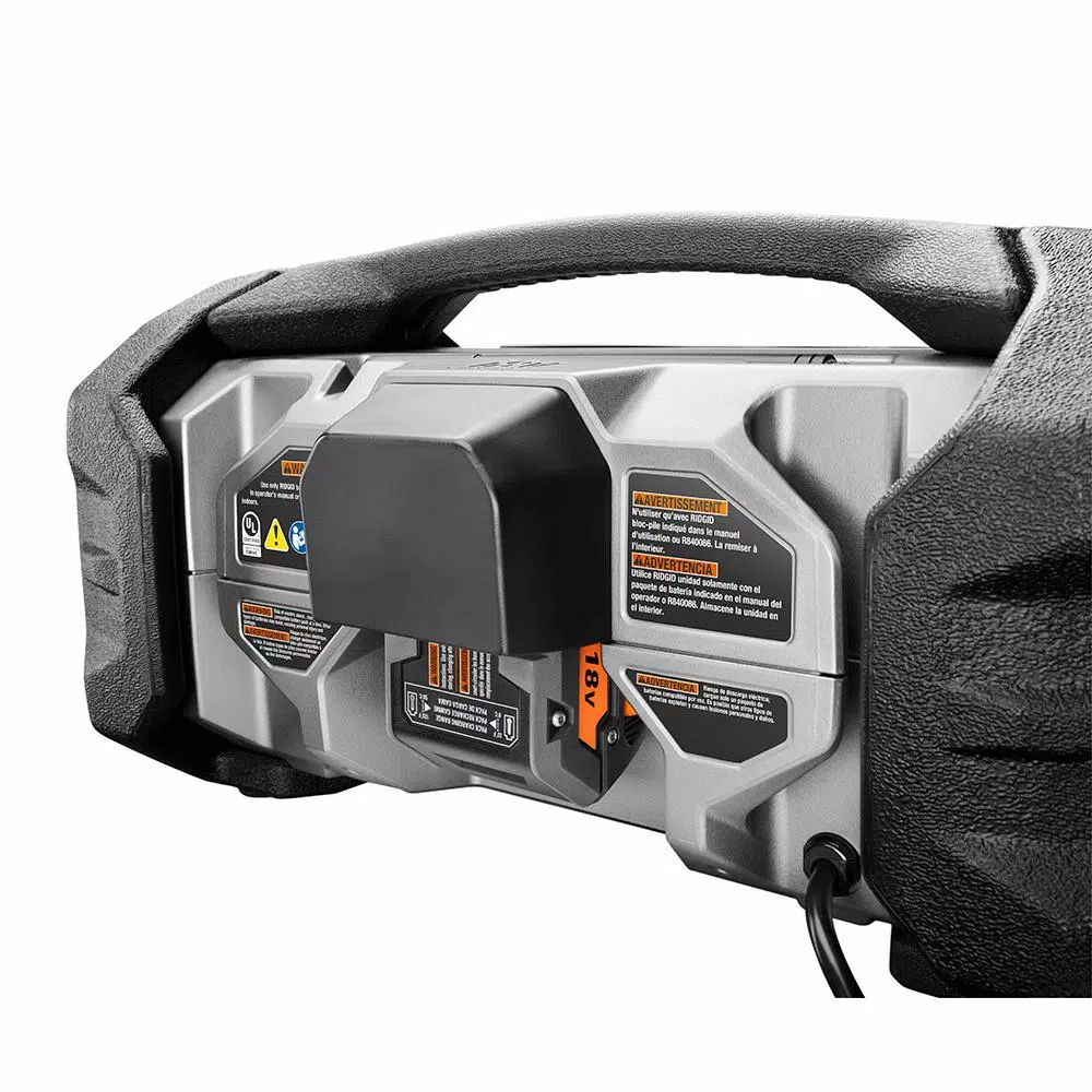 Budget ๐ Jobsite RIDGID 18-Volt Lithium-Ion Cordless Bluetooth Charging Radio (Tool Only) ๐ - Image 5