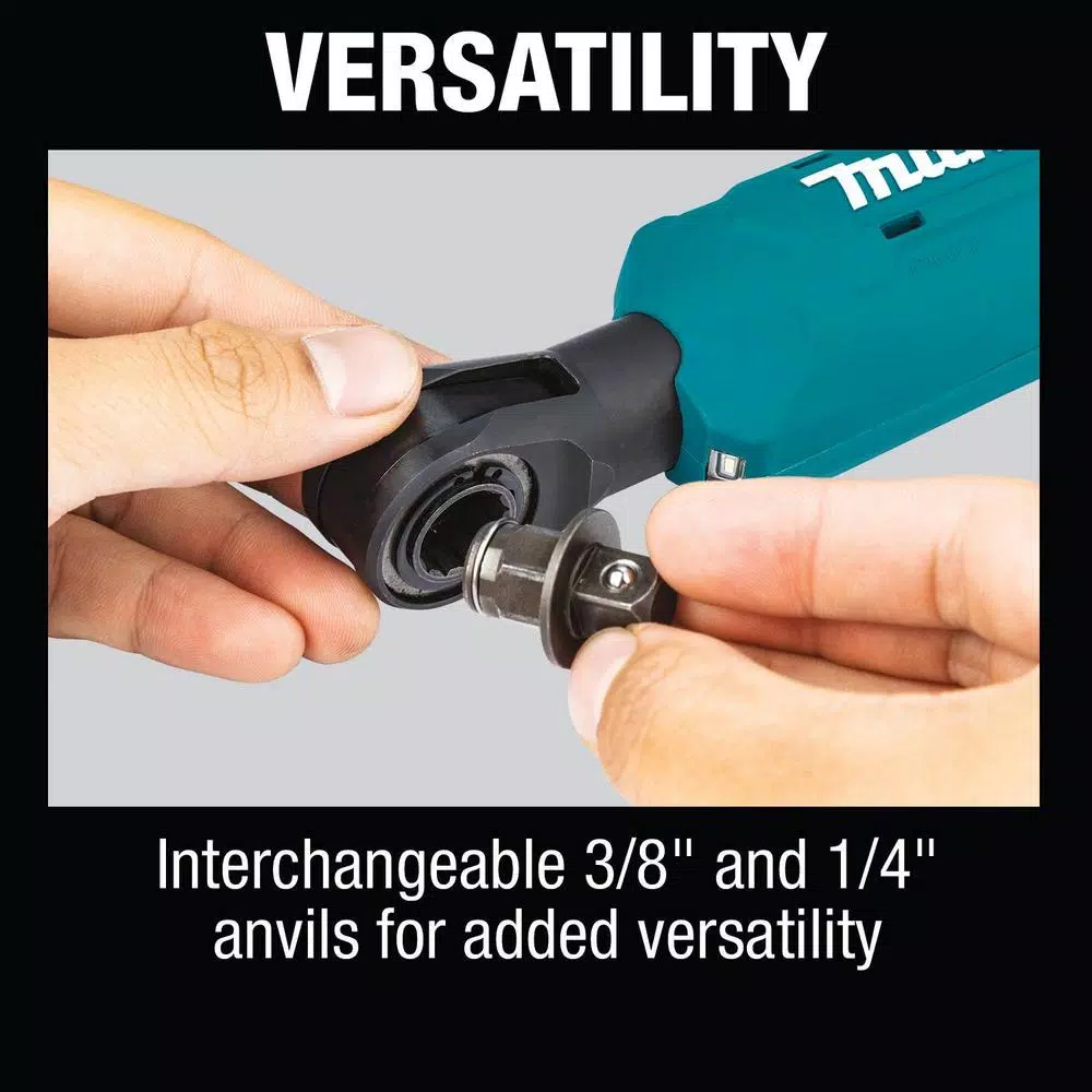 Best deal ✨ Cordless Ratchets Makita 12-Volt MAX CXT Lithium-Ion Cordless 3/8 In./1/4 In. Sq. Drive Ratchet (Tool-Only) 🎉 - Image 6