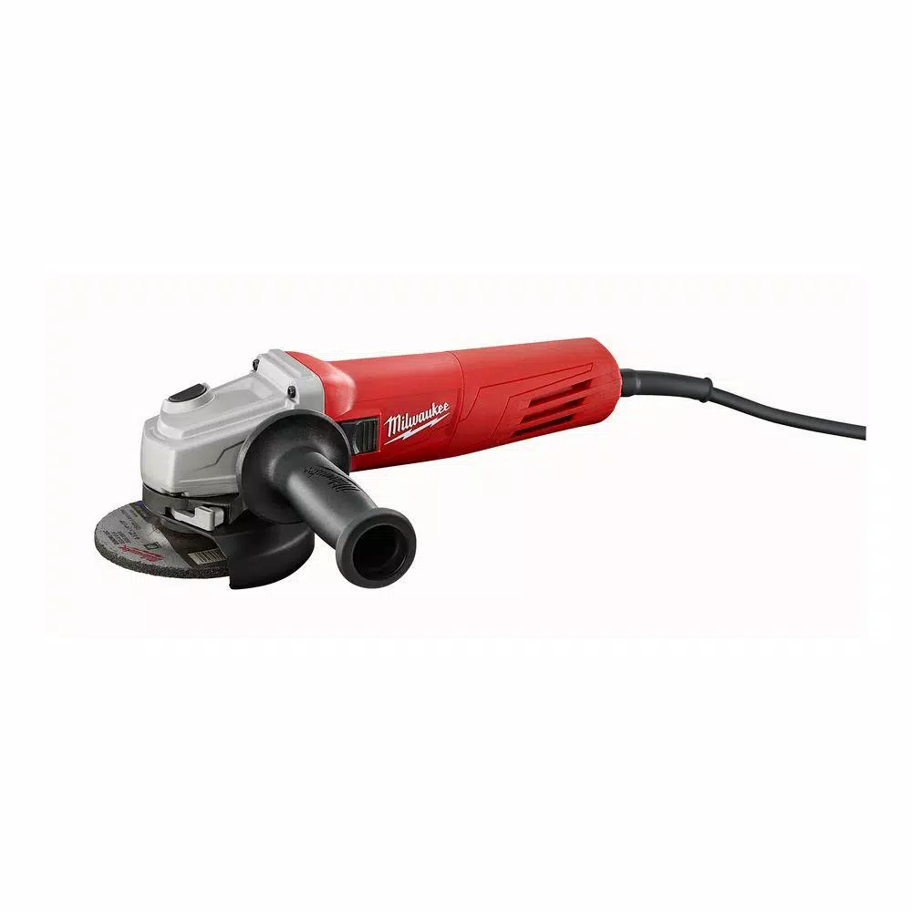 Budget ๐ฅ Grinders Milwaukee 11 Amp 4.5 In. Small Angle Grinder With Slide Lock-On Switch ๐