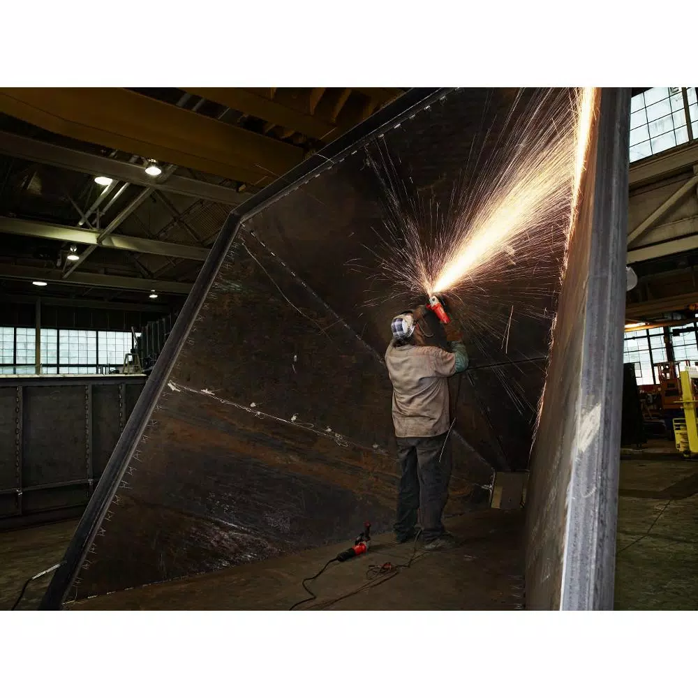 Budget ๐ฅ Grinders Milwaukee 11 Amp 4.5 In. Small Angle Grinder With Slide Lock-On Switch ๐ - Image 5