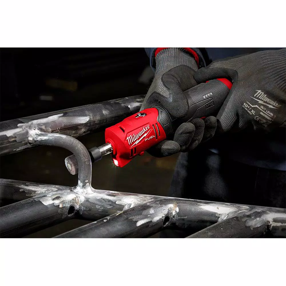 Cheapest ๐ฅฐ Grinders Milwaukee M12 FUEL 12-Volt Lithium-Ion Brushless Cordless 1/4 In. Straight Die Grinder Kit With Two 2.0 Ah Batteries ๐ - Image 11