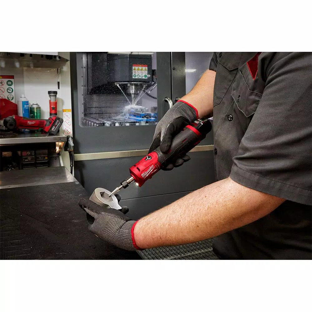 Cheapest ๐ฅฐ Grinders Milwaukee M12 FUEL 12-Volt Lithium-Ion Brushless Cordless 1/4 In. Straight Die Grinder Kit With Two 2.0 Ah Batteries ๐ - Image 12