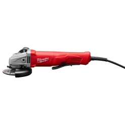 Outlet 🌟 Grinders Milwaukee 11 Amp Corded 4-1/2 In. Small Angle Grinder Paddle Lock-On 🌟
