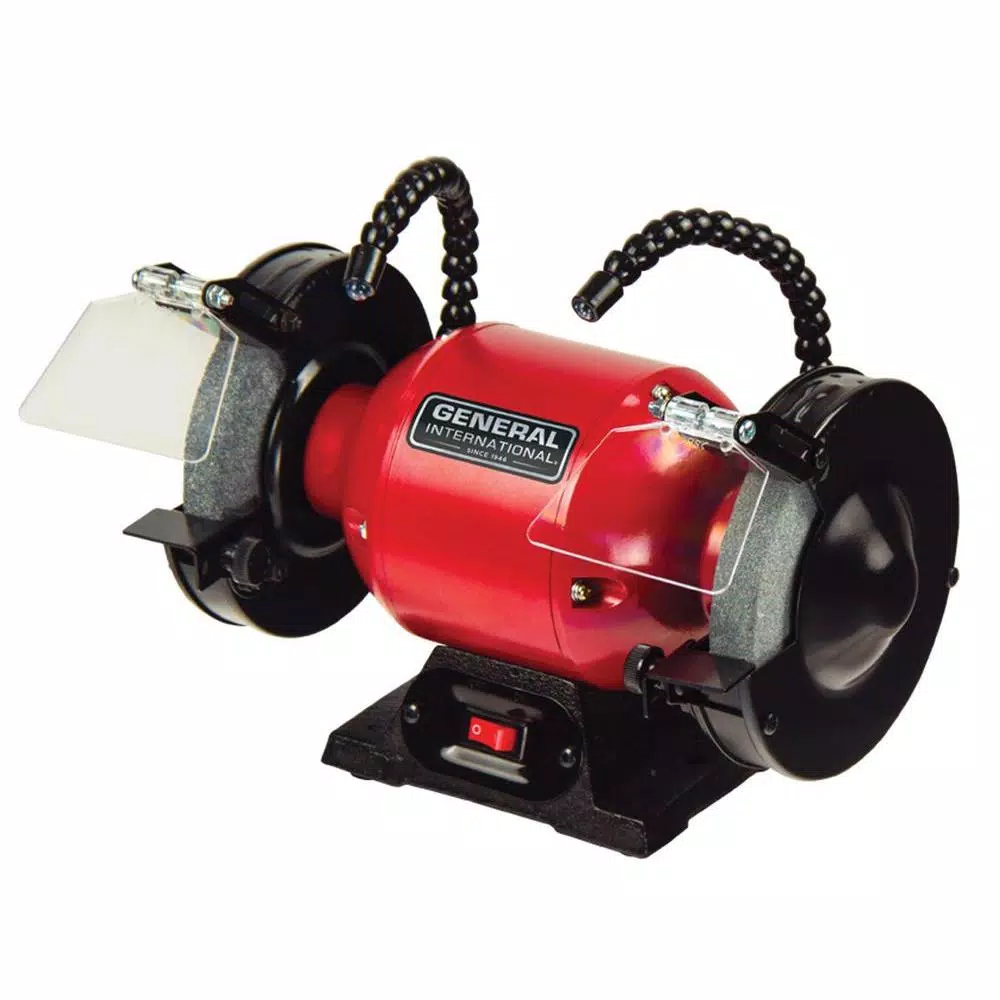 Best Pirce βοΈ Grinders General International 2 Amp 6 In. Bench Grinder With Twin LED Work Lights π